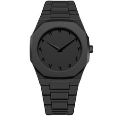 BLACK ARABIC WATCH