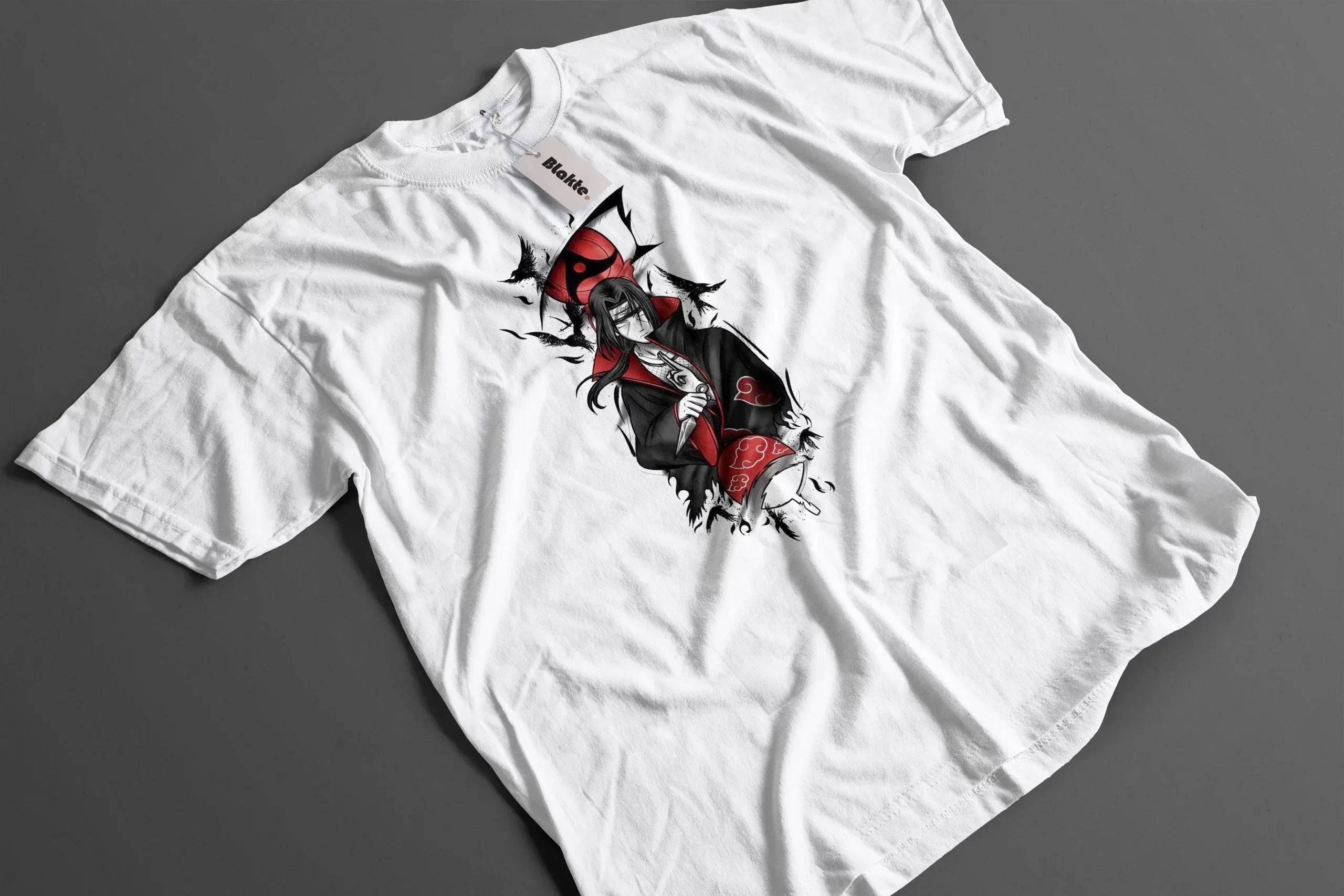 ITACHI ANIME PRINTED T SHIRT