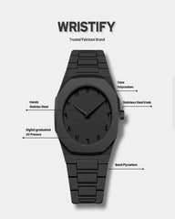 BLACK ARABIC WATCH